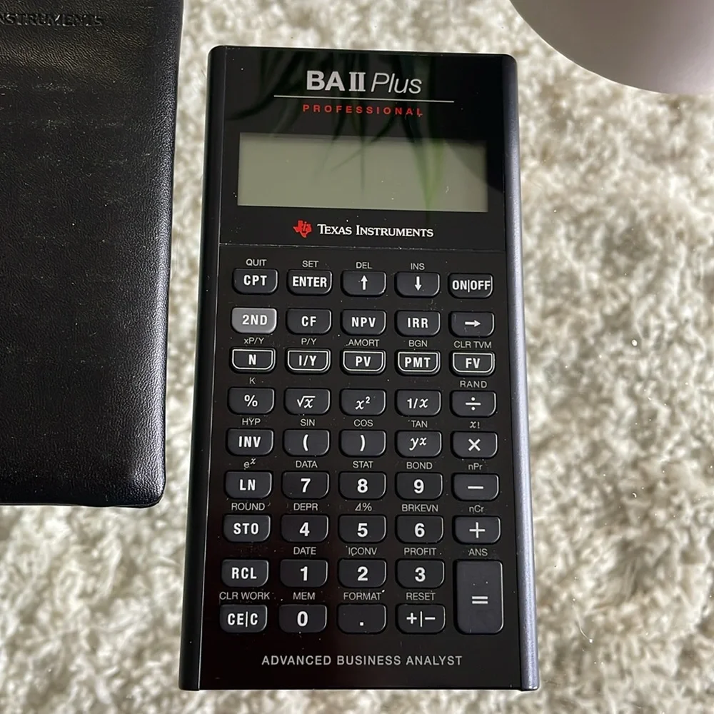 Texas Instruments BA II Plus Professional Calculator - Picture 2 of 5
